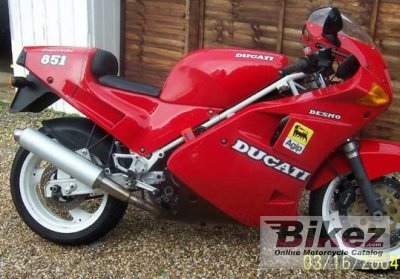 1989 Ducati 851 Strada photo